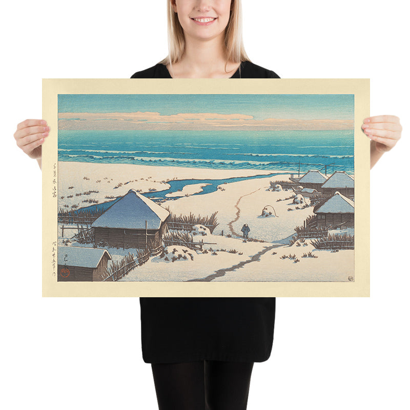 Onjuku, Chiba Prefecture by Hasui Kawase, 1935