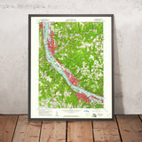 Old Map of Sewickley, Pennsylvania by USGS, 1960 – Ambridge, Ohio River & Pine Creek