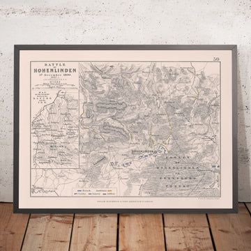 Bataille de Hohenlinden, 3 décembre 1800 : Guerre révolutionnaire française 