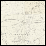 Personalised Old Map of Thundersley & South Benfleet