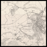 Mappa Antica Personalizzata di Alloa 