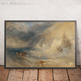 Faro del Barco Largo, Fin de la Tierra por Turner, 1834 