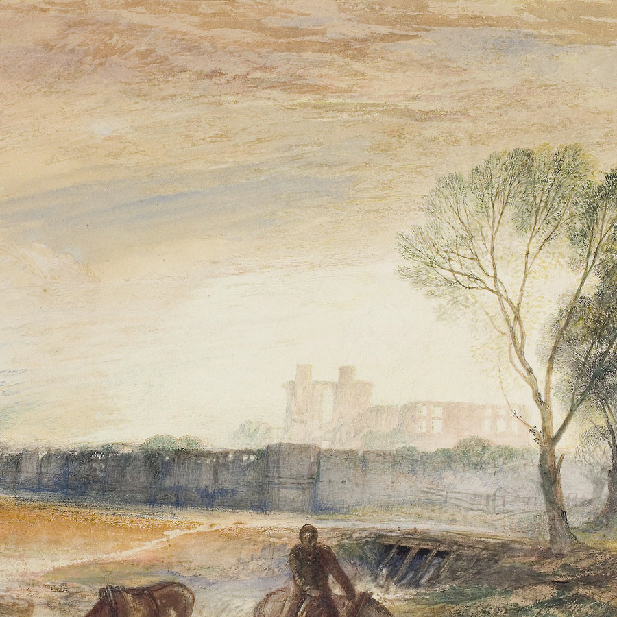 Sonnenuntergang und Mondaufgang von Turner, 1822 