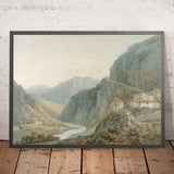 Ascent To The Cascade Of Terni by Turner, 1800