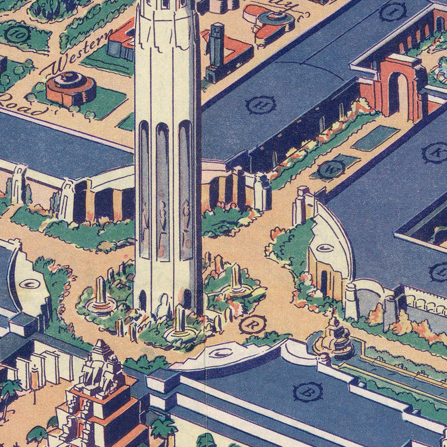 Mappa antica di Treasure Island e l&