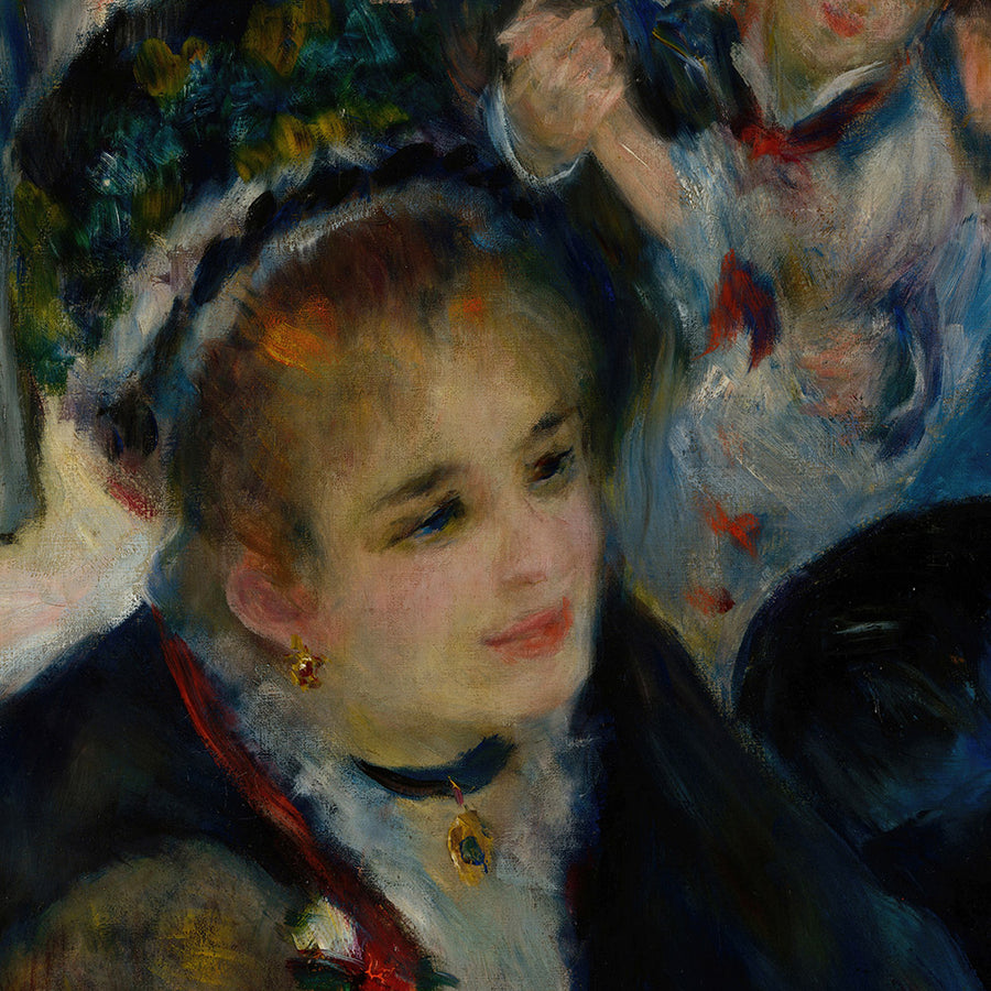 Danza al Le Moulin de la Galette di Pierre-Auguste Renoir 1876 