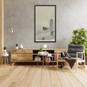 A framed image of 
