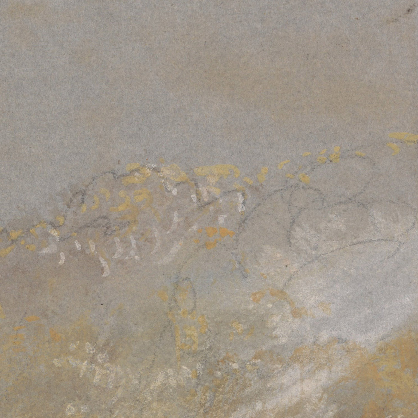 Foul by God: River Landscape with Anglers Fishing From a Weir by Turner, 1830