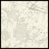 Mapa antiguo personalizado de Sittingbourne 