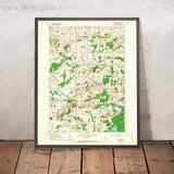 Old Map of Kohler, Wisconsin by USGS, 1959 – Sheboygan, Sheboygan Falls & Lake Michigan