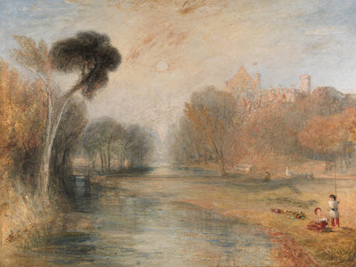 Schloss Rosenau, Coburg by Turner, 1841