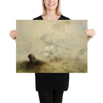 Whalers by Turner, 1845