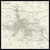 Carte ancienne personnalisée de Colchester 