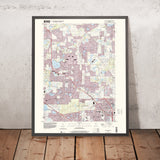Map of Lake Zurich, Illinois by USGS, 1998 – Hawthorn Woods, Deer Park & Kildeer