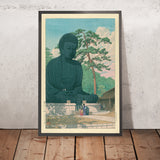 El Gran Buda en Kamakura de Hasui Kawase, 1935 