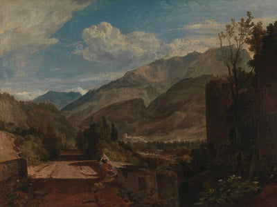 Chateau de St. Michael, Bonneville, Savoy by Turner, 1802