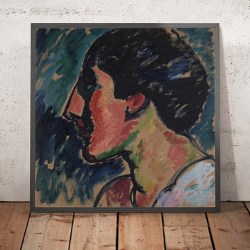 A framed image of 