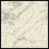 Carte ancienne personnalisée de Beeston 