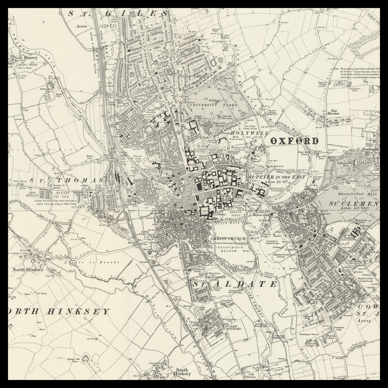 Personalised Old Map Of Oxford The Unique Maps Co personalised-old-map-of-oxford-the-unique-maps-co