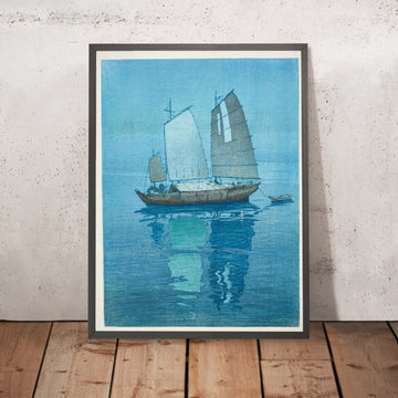 A framed image of 