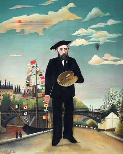 Yo mismo Autorretrato de Henri Rousseau, 1890