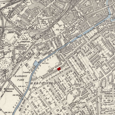 Personalised Old Map of Sydenham