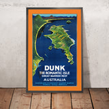 Reiseplakat für das Great Barrier Reef: Die romantische Insel von Peter Smith Templeton 