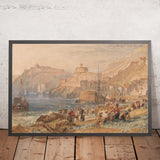 St. Mawes, Cornouailles par Turner, 1823 
