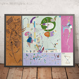 Parties diverse by Wassily Kandinsky, 1940