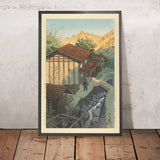 Nenoyama, Bushu por Hasui Kawase, 1941 