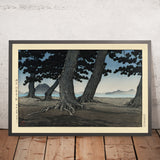 Kaiganji Strand im Sanuki-Distrikt von Hasui Kawase, 1935 