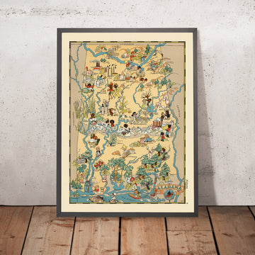 Mappa pittorica dell&