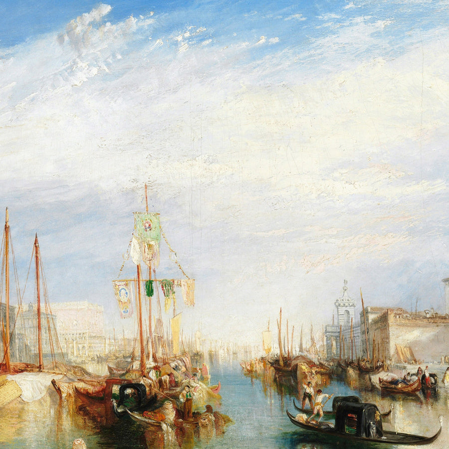 Venedig, von der Terrasse der Madonna della Salute von Turner, 1835 