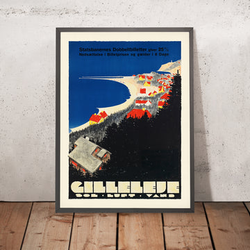 A framed image of 