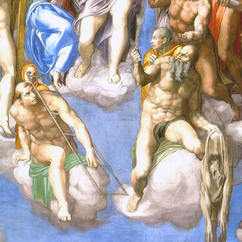 The Last Judgment by Michelangelo Buonarroti, 1536