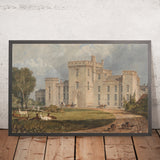 Blick auf Hampton Court, Hertfordshire, von Nordwesten von Turner, 1806 