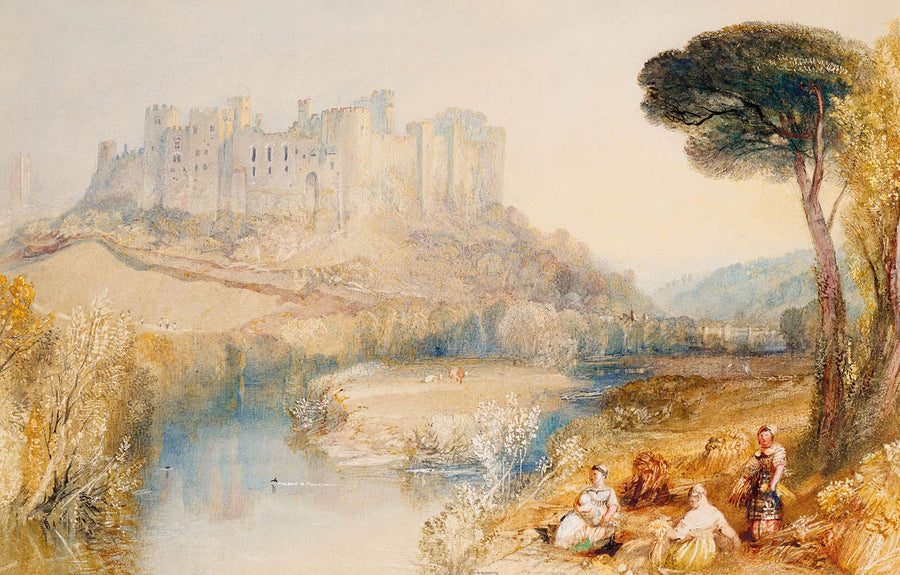 Ludlow Castle, Shropshire by Turner, 1833