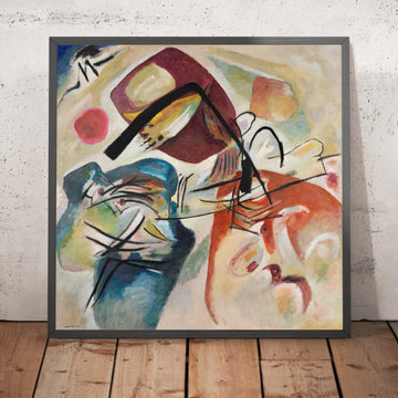 A framed image of 
