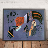 L’Élan tempéré by Wassily Kandinsky, 1944