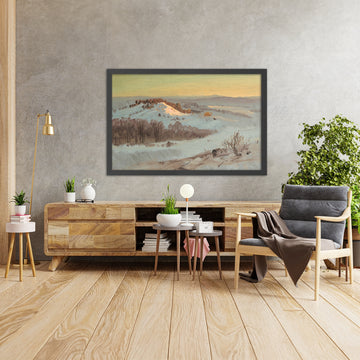 A framed image of 