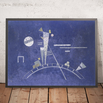 A framed image of 