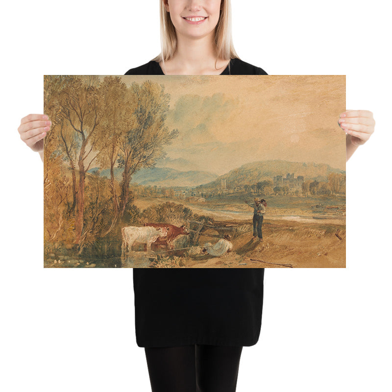 Castello di Lulworth, Dorset di Turner, 1820 