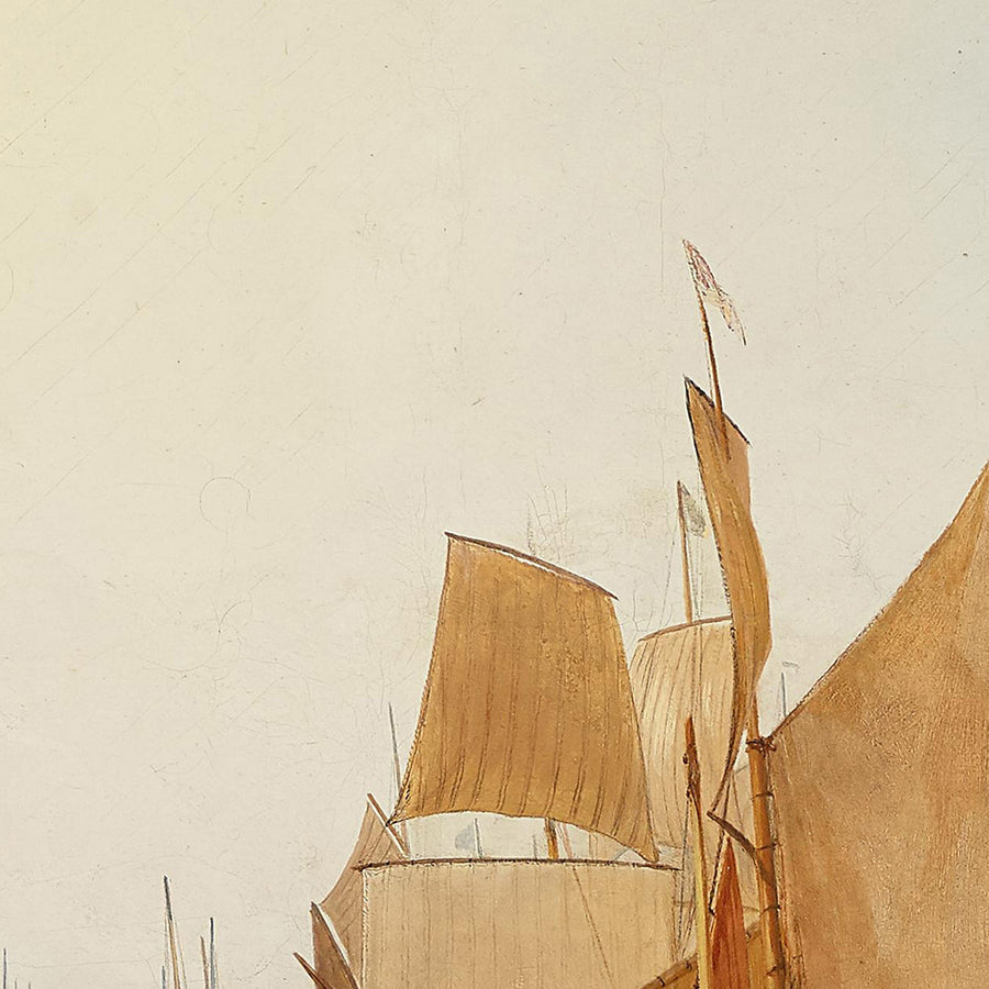 Il Porto di Dieppe di Turner, 1826 