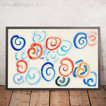 Ein gerahmtes Bild von Escargots (Schnecken) von Henri Matisse, 1953