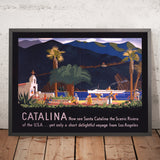 Catalina Island Travel Poster: Now See Santa Catalina by Otis Shepard, 1935