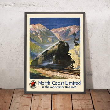 A framed image of 