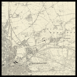 Mappa antica personalizzata di Willenhall 