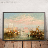 Seascape de Venise par Turner, 1800 