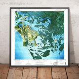 Old Map of Marco Island, Florida by USGS, 1973 – Goodland, Caxambas Pass & Gulf of Mexico