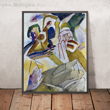 A framed image of 